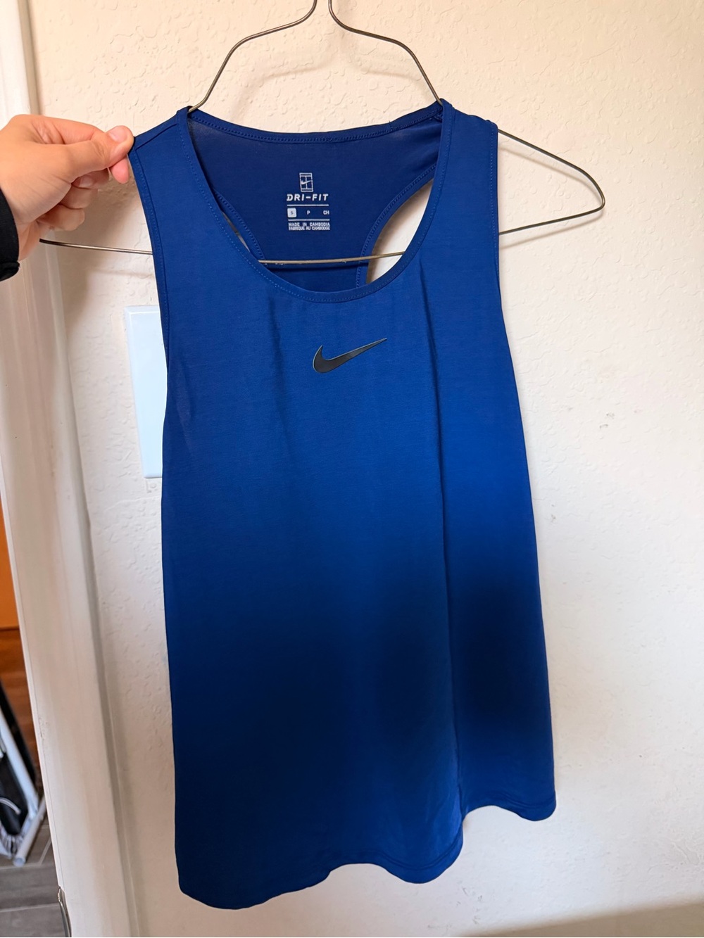 Nike Women's Royal Blue Dri-FIT Athletic Tank